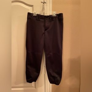 Mizuno Black Softball Pants